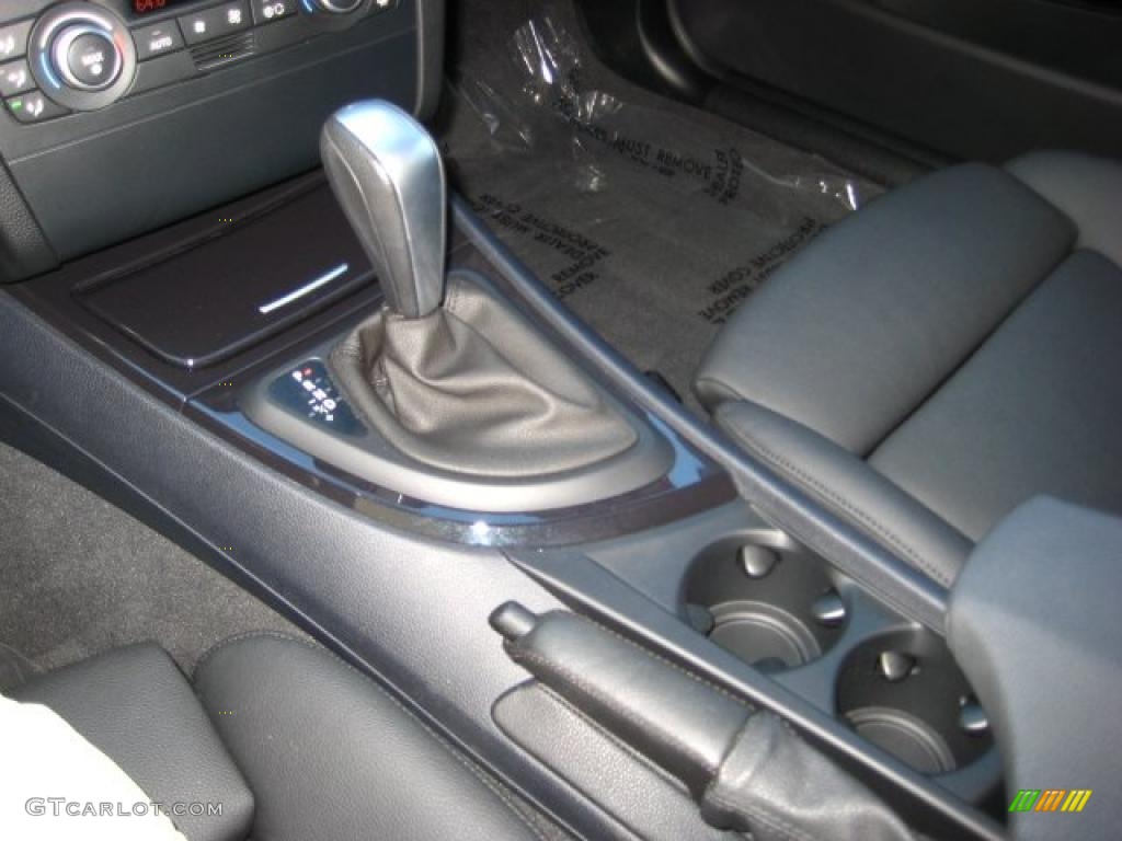 2008 1 Series 128i Coupe - Montego Blue Metallic / Black photo #19