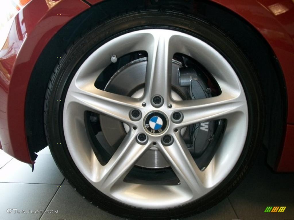 2008 1 Series 135i Coupe - Sedona Red Metallic / Black photo #28