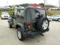 2009 Jeep Green Metallic Jeep Wrangler X 4x4  photo #4