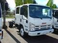 Arctic White - W Series Truck W4500 Crew Cab Chassis Photo No. 2