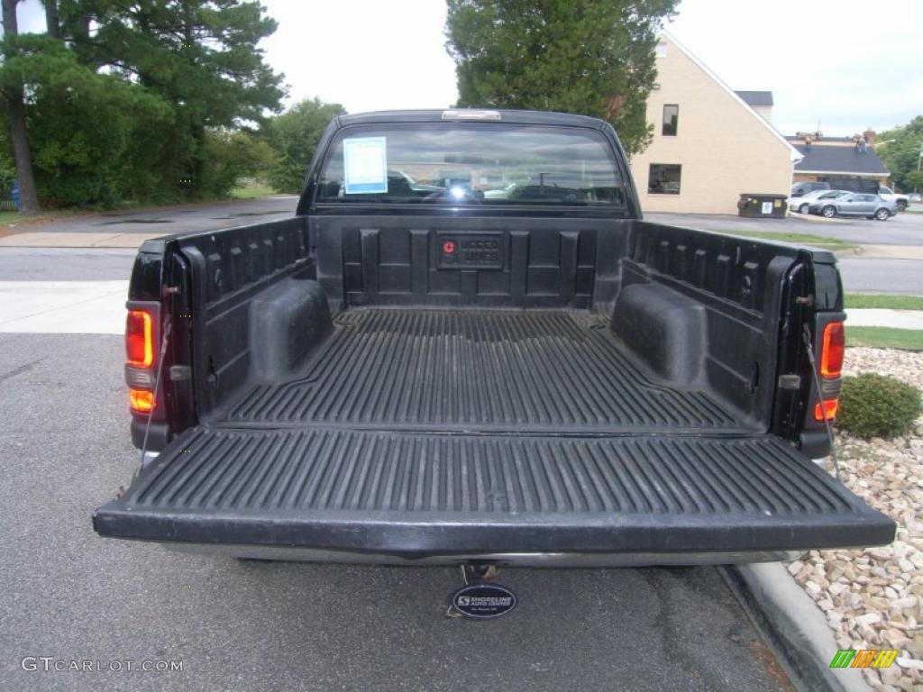 2001 Ram 1500 SLT Club Cab 4x4 - Black / Agate photo #5