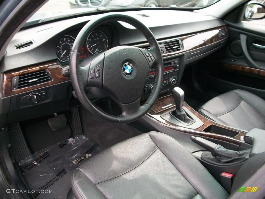 2007 3 Series 328i Sedan - Arctic Metallic / Black photo #10