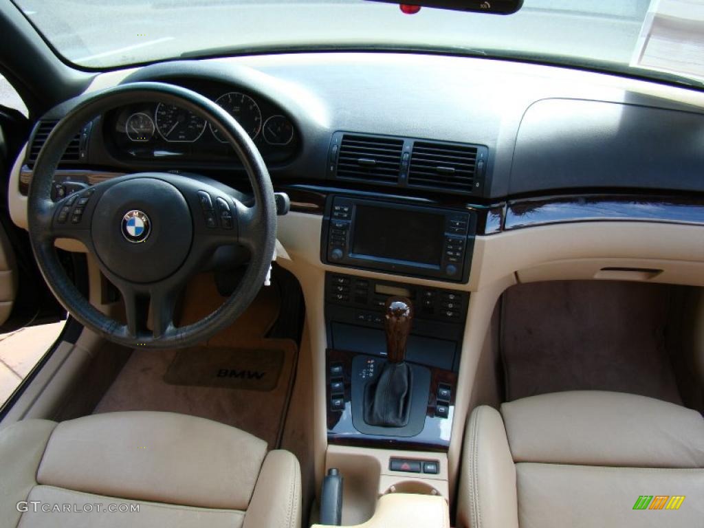 2006 3 Series 330i Convertible - Jet Black / Sand photo #15