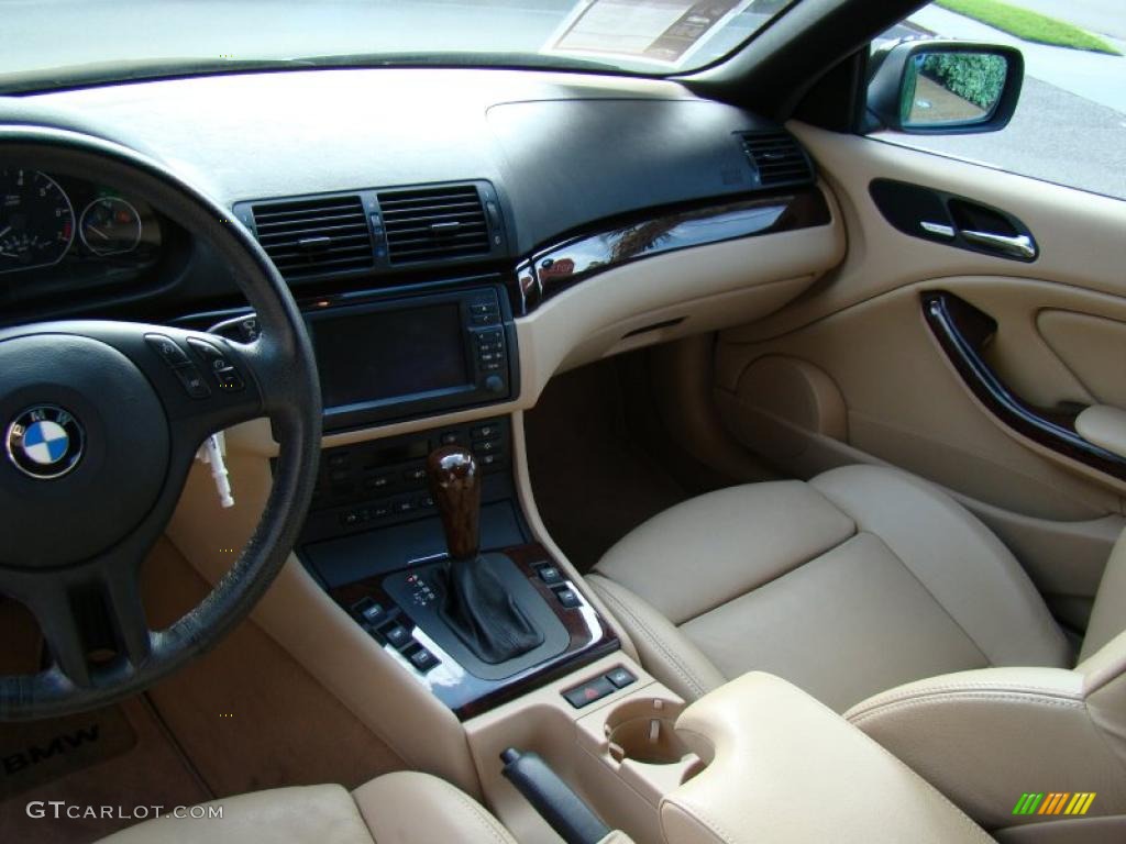 2006 3 Series 330i Convertible - Jet Black / Sand photo #17