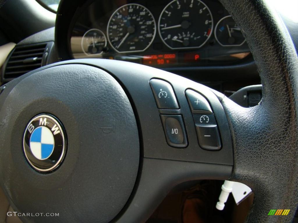 2006 3 Series 330i Convertible - Jet Black / Sand photo #24