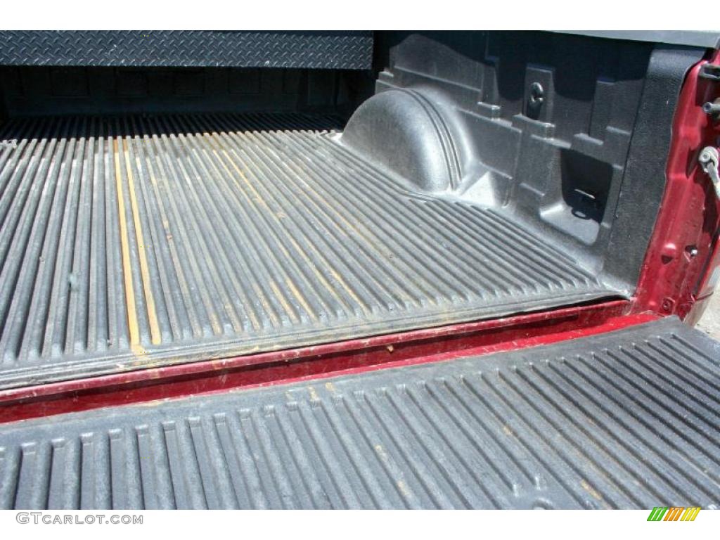 2003 F150 Lariat SuperCab 4x4 - Toreador Red Metallic / Medium Graphite Grey photo #107