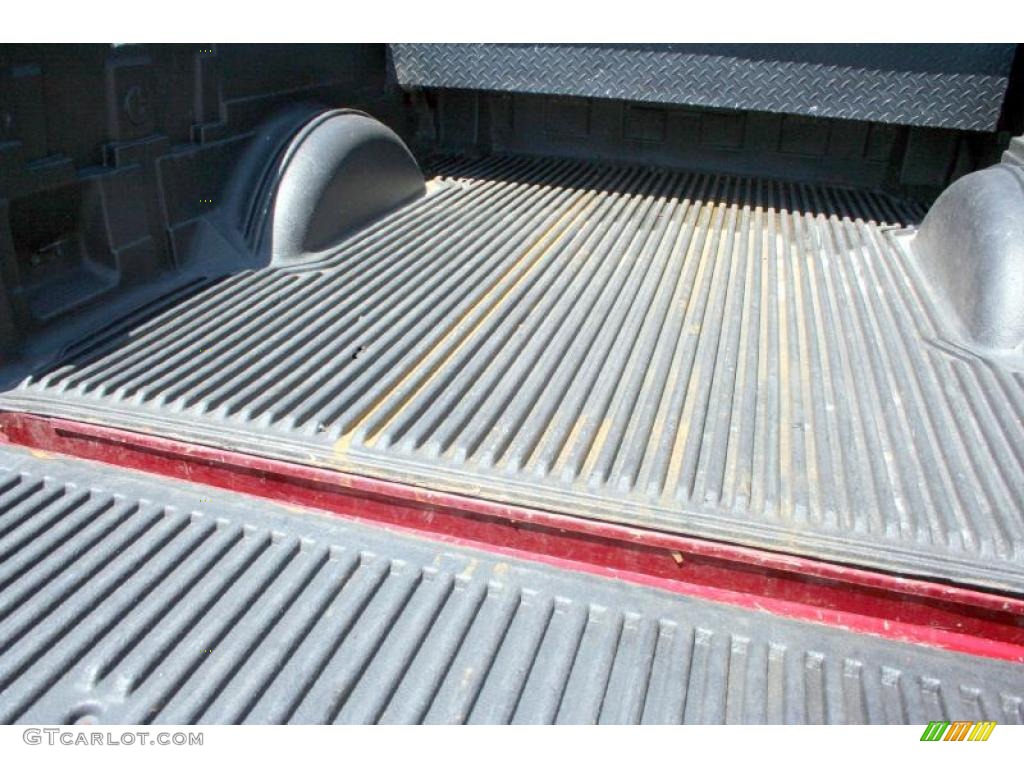 2003 F150 Lariat SuperCab 4x4 - Toreador Red Metallic / Medium Graphite Grey photo #108