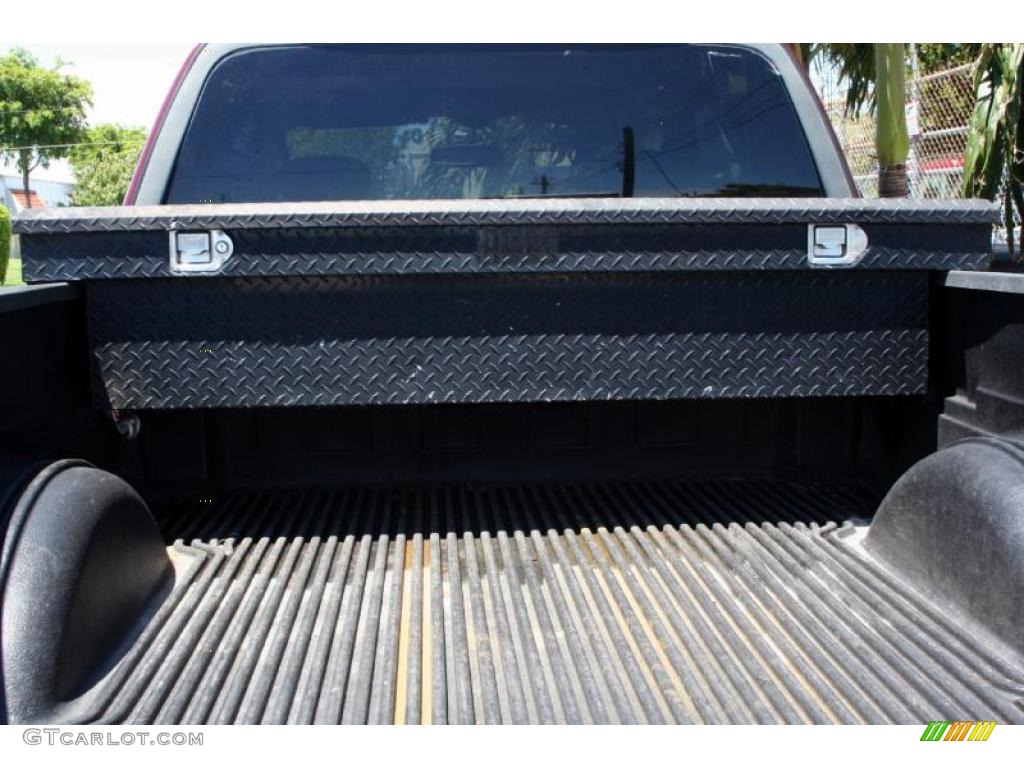2003 F150 Lariat SuperCab 4x4 - Toreador Red Metallic / Medium Graphite Grey photo #109