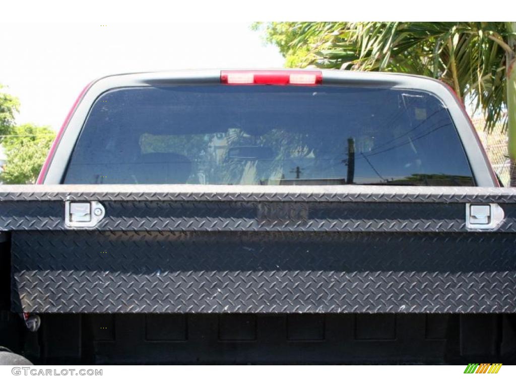 2003 F150 Lariat SuperCab 4x4 - Toreador Red Metallic / Medium Graphite Grey photo #110