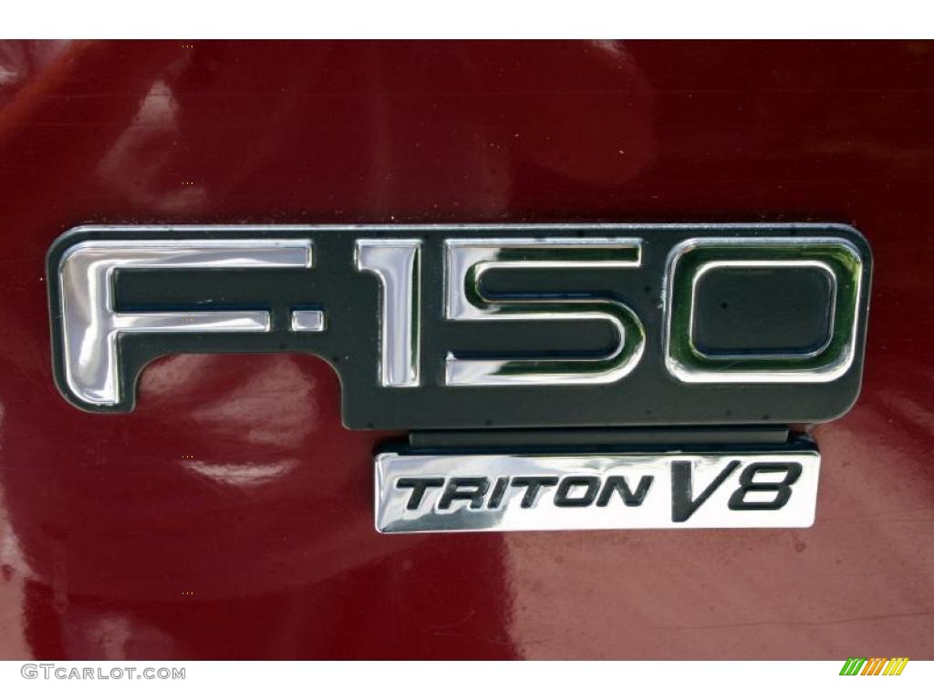 2003 F150 Lariat SuperCab 4x4 - Toreador Red Metallic / Medium Graphite Grey photo #120