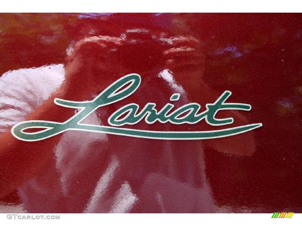 2003 F150 Lariat SuperCab 4x4 - Toreador Red Metallic / Medium Graphite Grey photo #121
