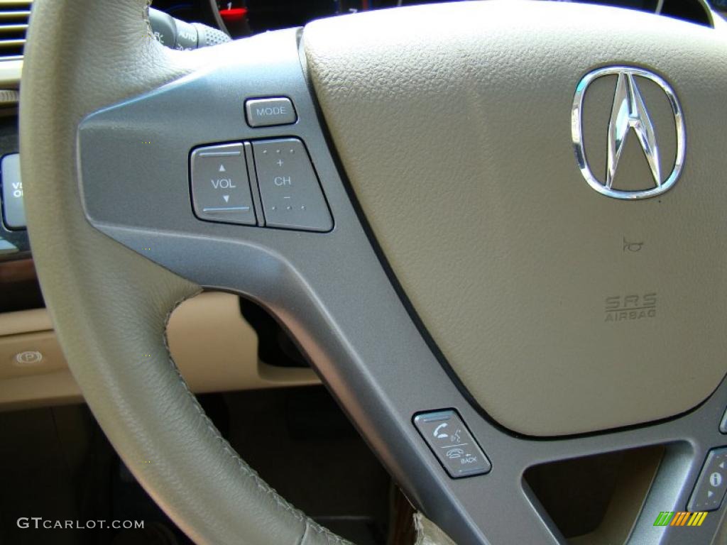 2007 MDX  - Aspen White Pearl / Taupe photo #27