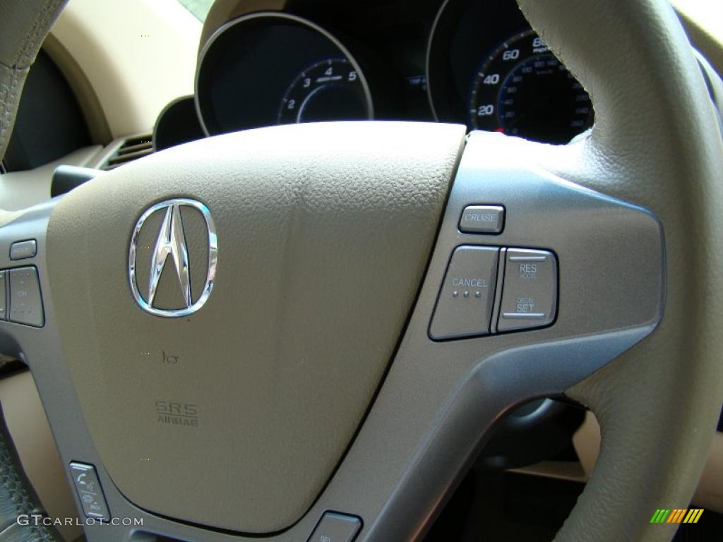 2007 MDX  - Aspen White Pearl / Taupe photo #28