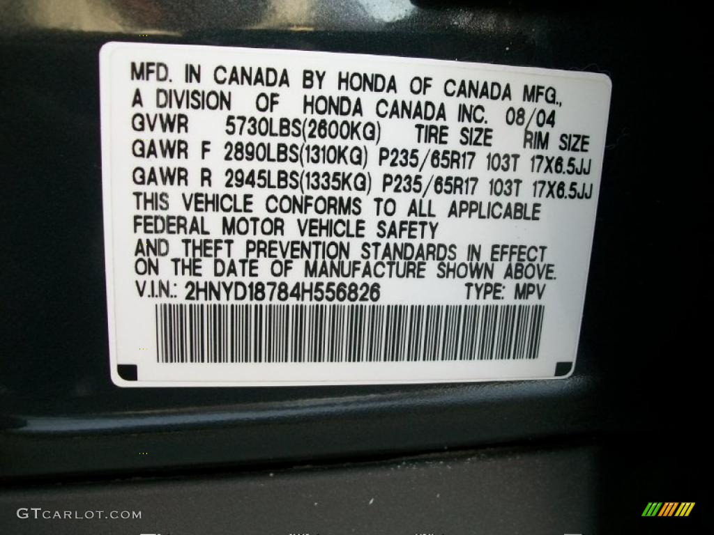 2004 MDX Touring - Sagebrush Pearl / Quartz photo #33