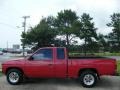 1990 Red Nissan Hardbody Truck Extended Cab  photo #2