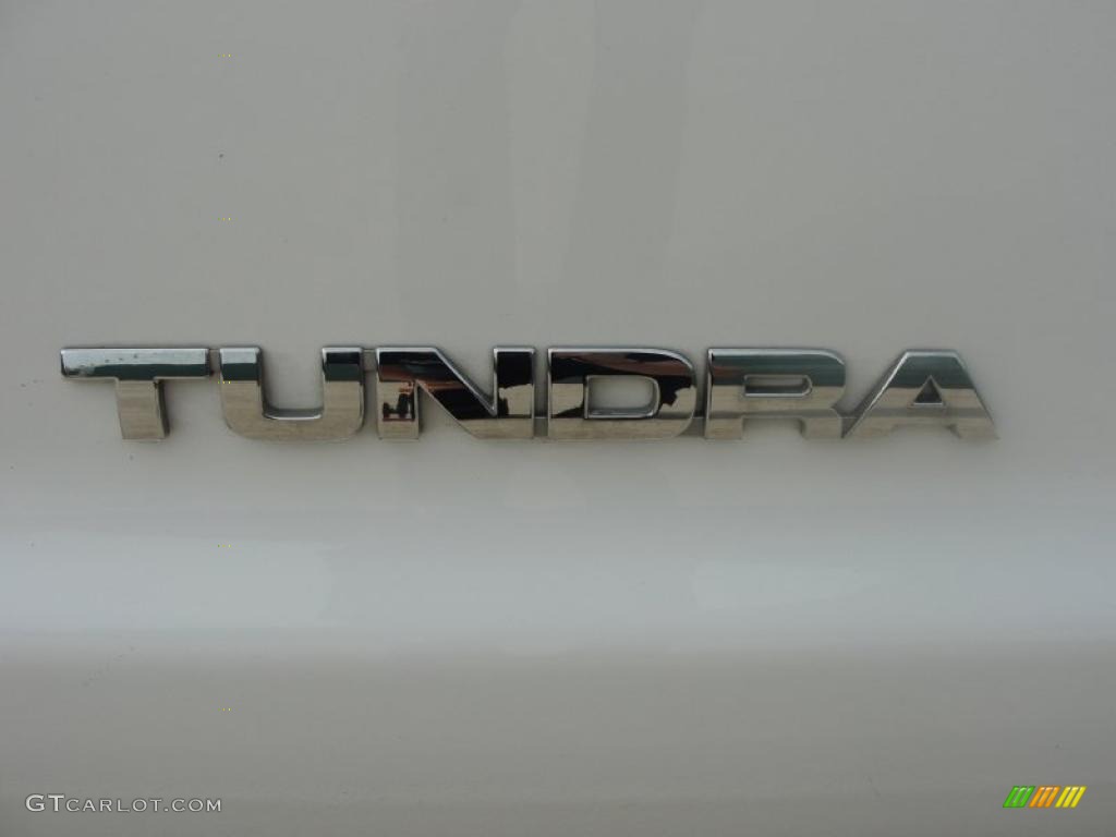 2008 Tundra SR5 Double Cab - Super White / Beige photo #20