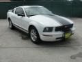 2005 Performance White Ford Mustang V6 Deluxe Coupe  photo #1