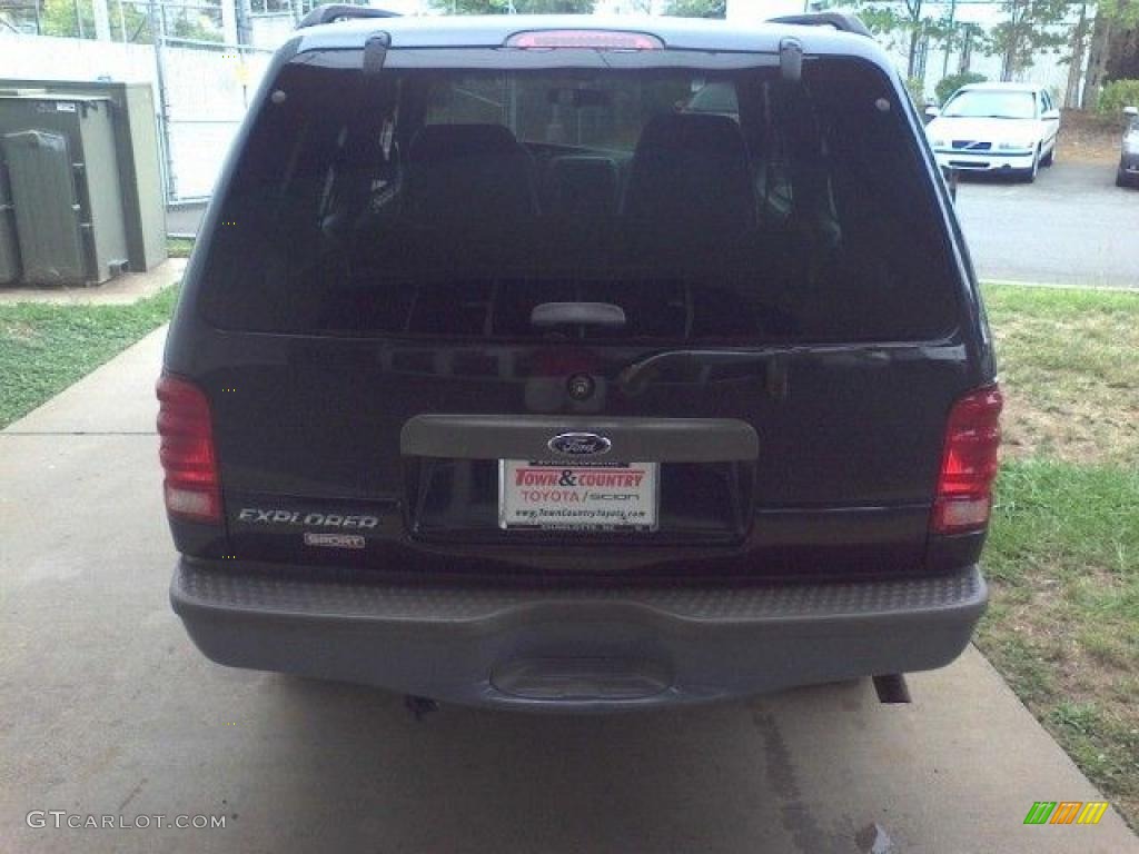 2001 Explorer Sport 4x4 - Deep Wedgewood Blue Metallic / Dark Graphite photo #4