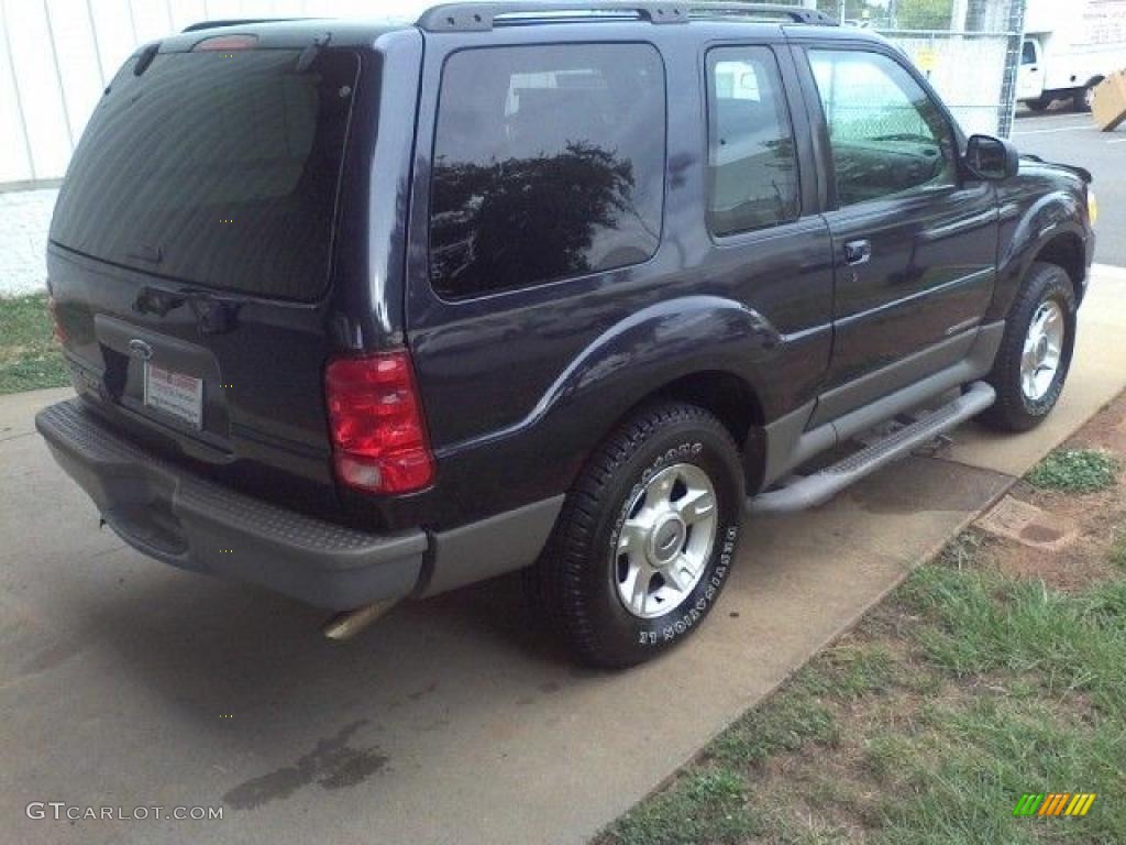 2001 Explorer Sport 4x4 - Deep Wedgewood Blue Metallic / Dark Graphite photo #16