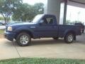 2008 Vista Blue Metallic Ford Ranger Sport Regular Cab  photo #18