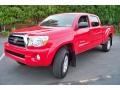 2007 Radiant Red Toyota Tacoma V6 Double Cab 4x4  photo #1