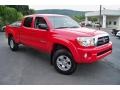 2007 Radiant Red Toyota Tacoma V6 Double Cab 4x4  photo #3