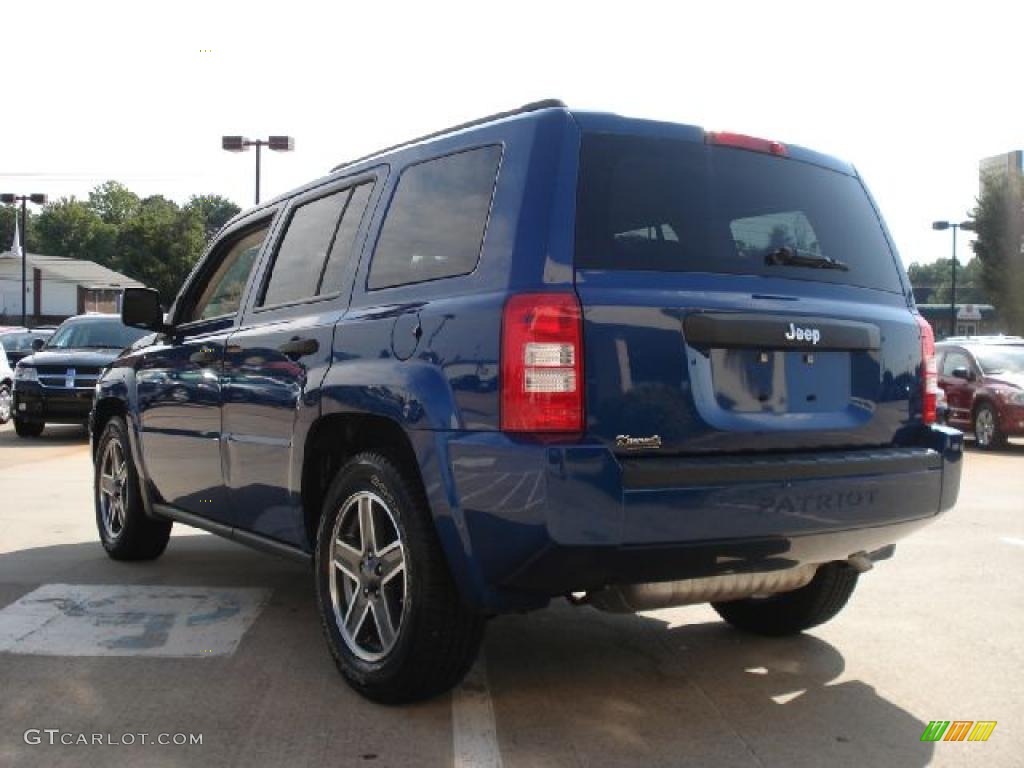 2009 Patriot Sport - Deep Water Blue Pearl / Dark Slate Gray/Medium Slate Gray photo #5