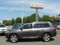 2008 Magnetic Gray Metallic Toyota Highlander Sport 4WD  photo #3