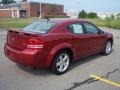 2008 Inferno Red Crystal Pearl Dodge Avenger SXT  photo #5