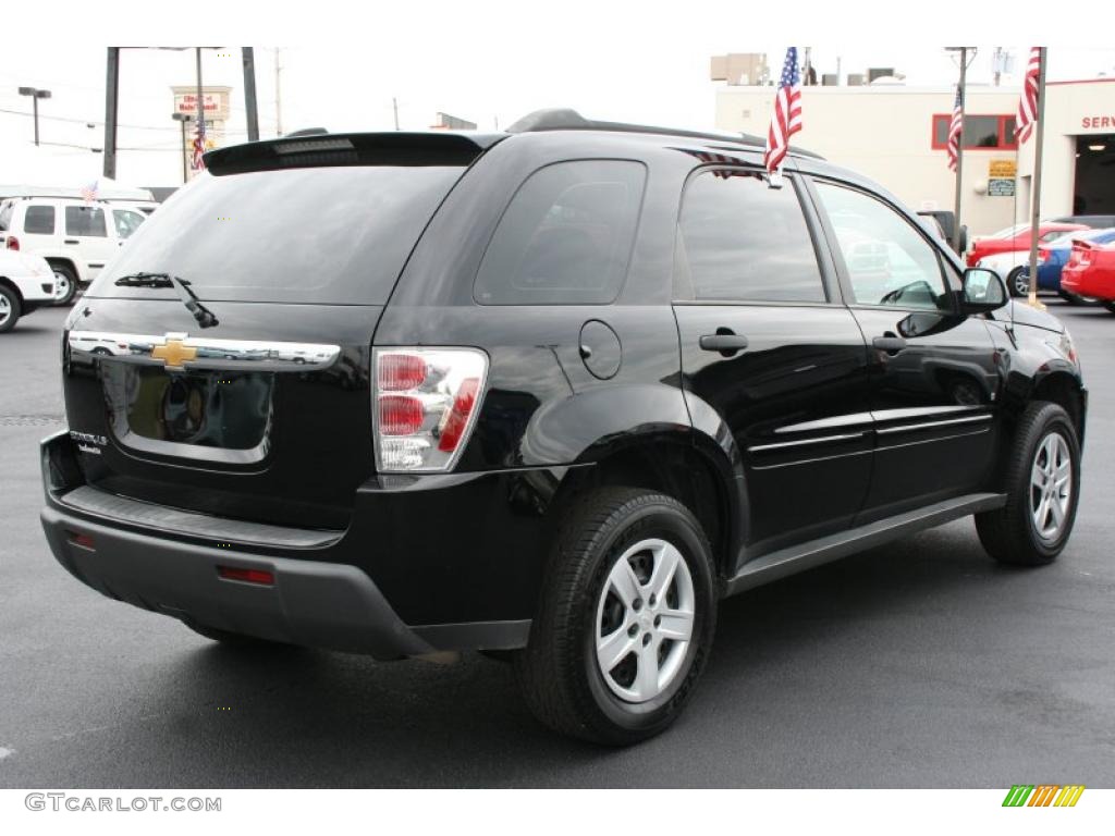 2006 Equinox LS - Black / Light Gray photo #2