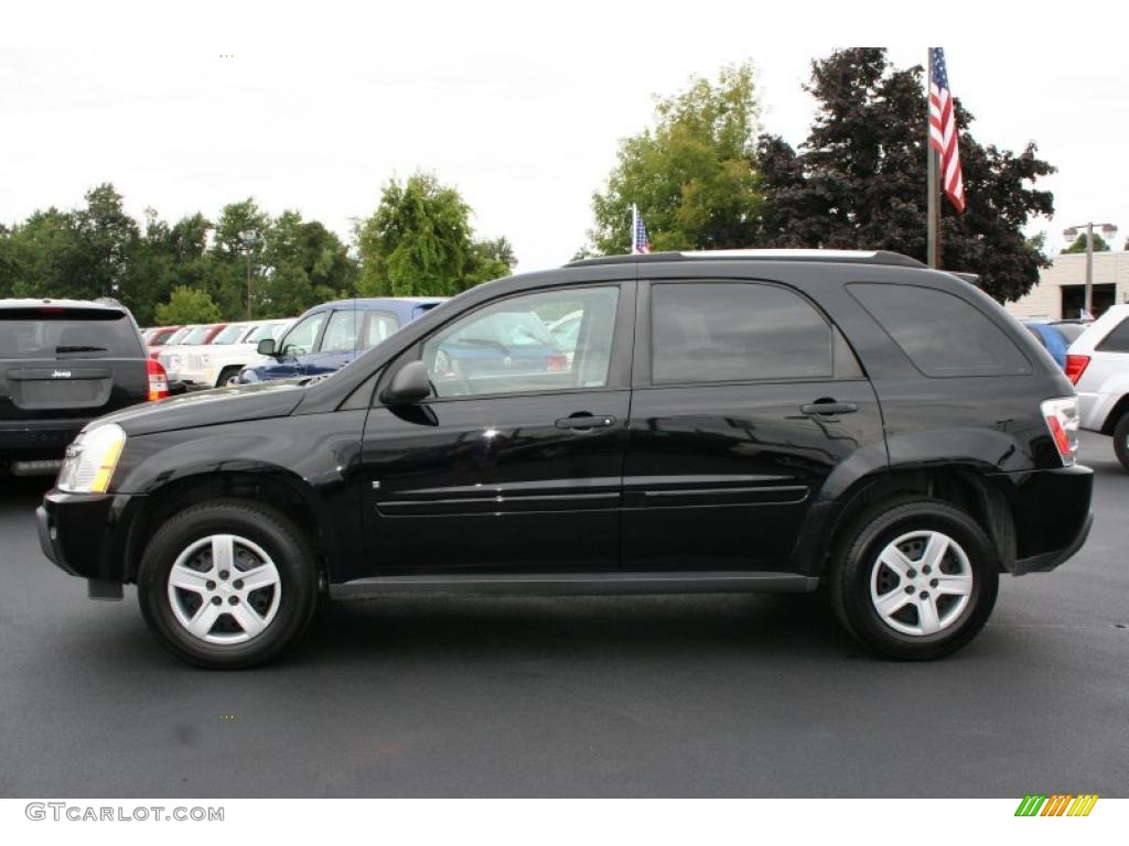 2006 Equinox LS - Black / Light Gray photo #4