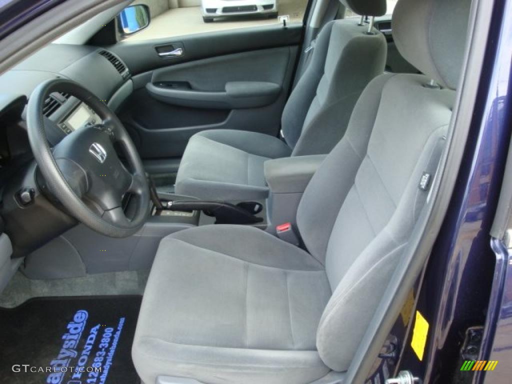 2006 Accord LX Sedan - Royal Blue Pearl / Gray photo #7