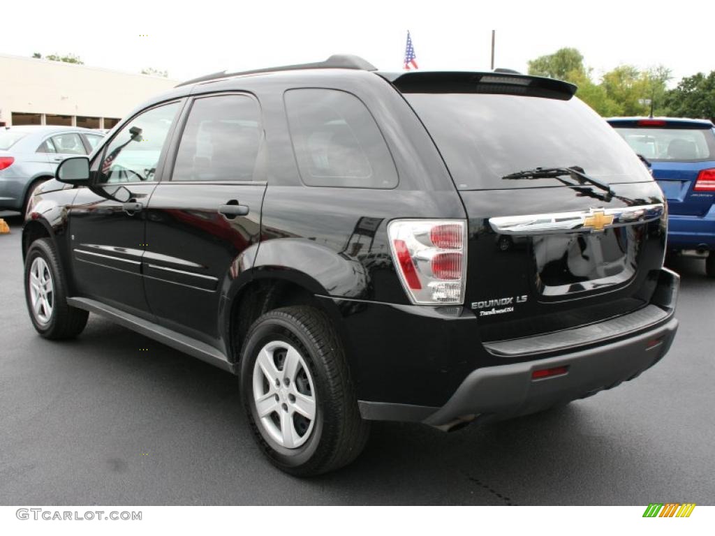 2006 Equinox LS - Black / Light Gray photo #7