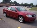 2008 Inferno Red Crystal Pearl Dodge Avenger SXT  photo #6