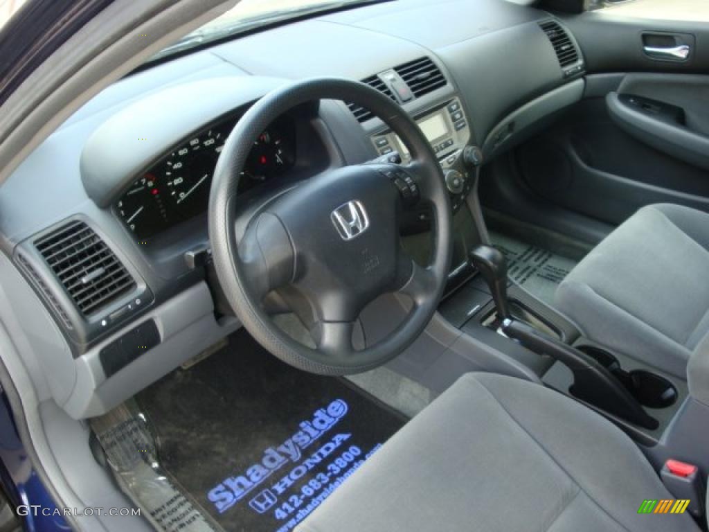2006 Accord LX Sedan - Royal Blue Pearl / Gray photo #16
