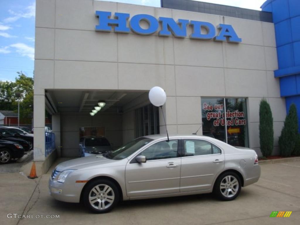 2008 Fusion SEL V6 - Silver Birch Metallic / Medium Light Stone photo #1