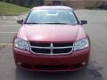 2008 Inferno Red Crystal Pearl Dodge Avenger SXT  photo #7