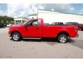 2010 Vermillion Red Ford F150 XLT Regular Cab  photo #2