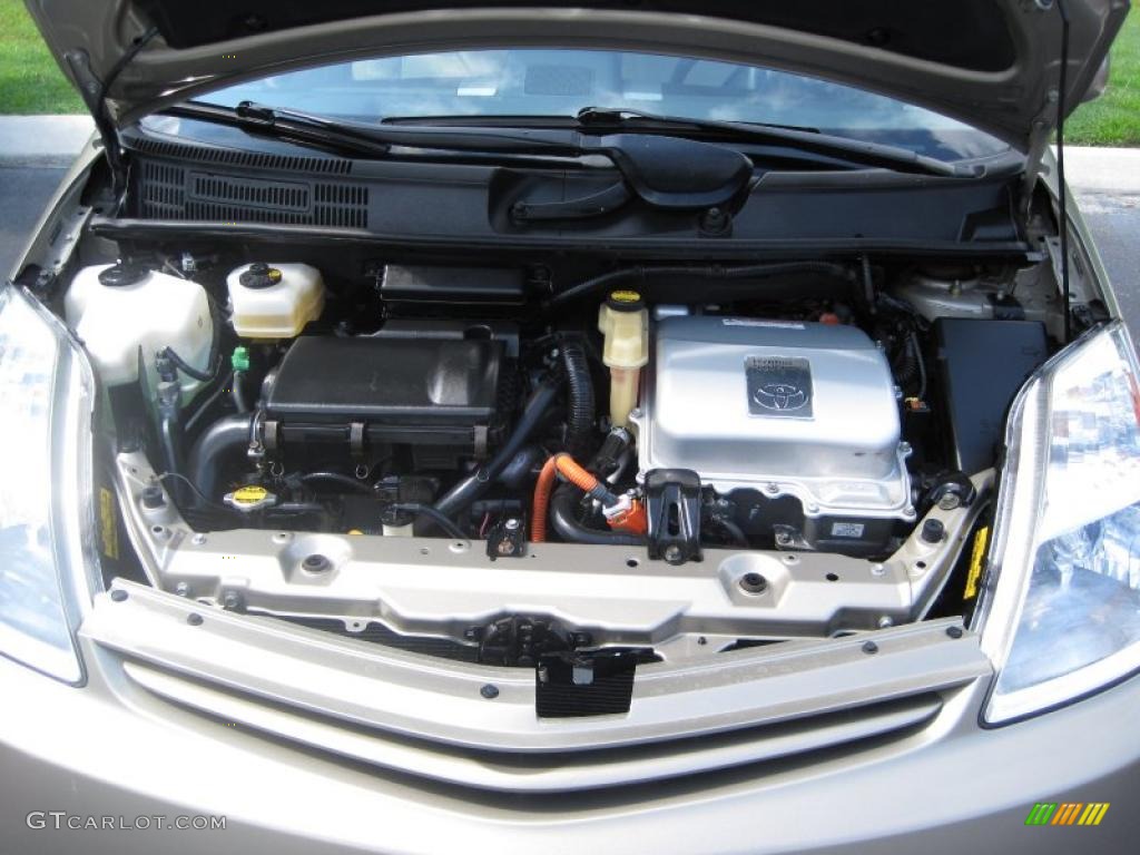 2005 Prius Hybrid - Driftwood Pearl / Gray/Burgundy photo #23