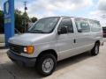 Silver Metallic - E Series Van E150 XL Passenger Photo No. 4