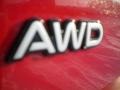 2005 Lava Red Metallic Pontiac Vibe AWD  photo #3