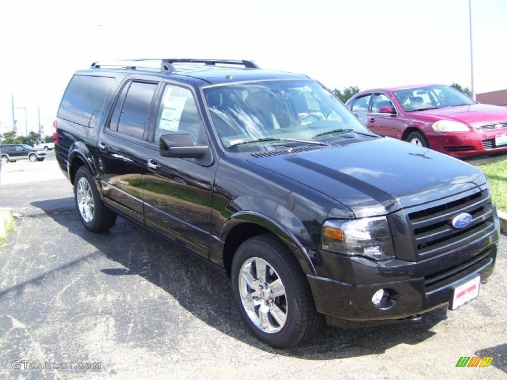 2010 Expedition EL Limited 4x4 - Tuxedo Black / Charcoal Black photo #2