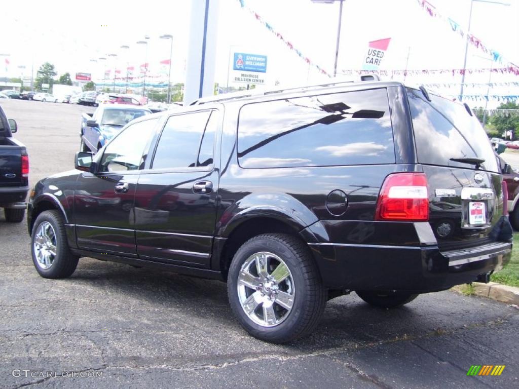 2010 Expedition EL Limited 4x4 - Tuxedo Black / Charcoal Black photo #4