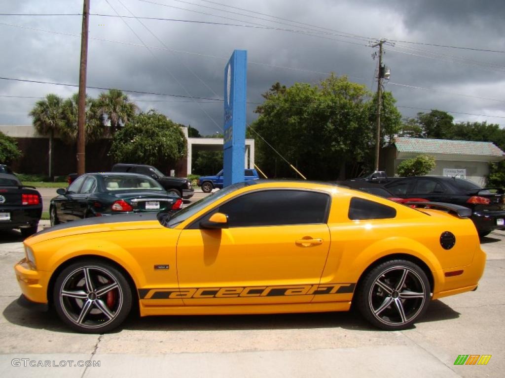 Grabber Orange 2009 Ford Mustang Racecraft 420S Supercharged Coupe Exterior Photo #34991895