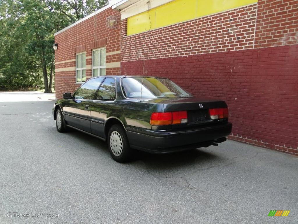 1992 Accord LX Coupe - Pewter Gray Metallic / Gray photo #3