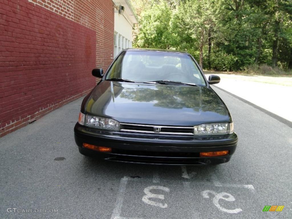 1992 Accord LX Coupe - Pewter Gray Metallic / Gray photo #7