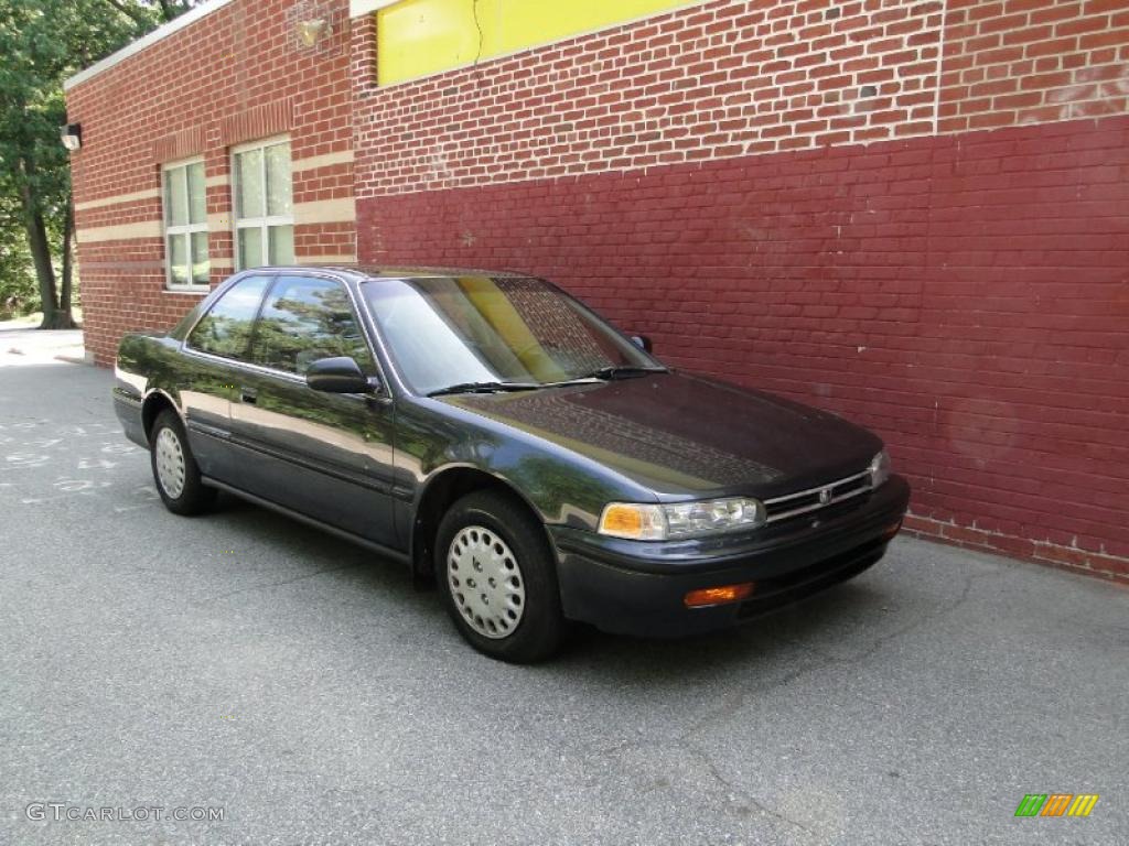 1992 Accord LX Coupe - Pewter Gray Metallic / Gray photo #10