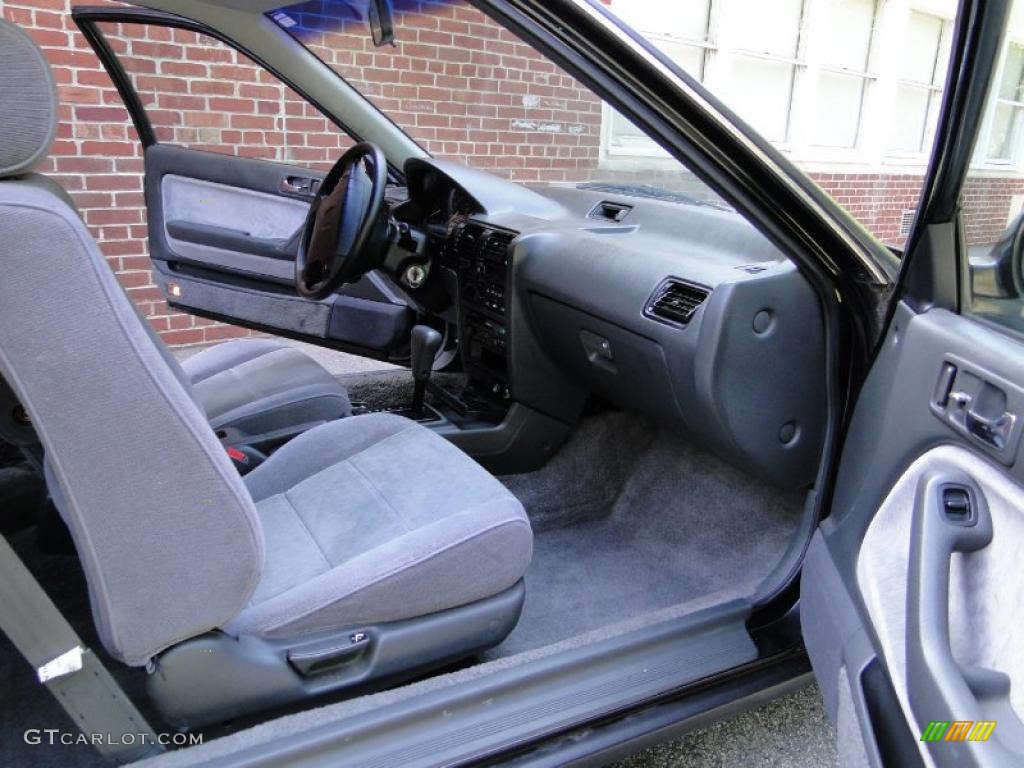 1992 Accord LX Coupe - Pewter Gray Metallic / Gray photo #14
