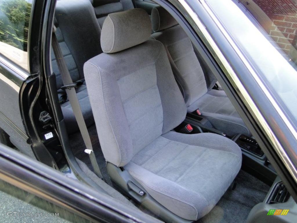 1992 Accord LX Coupe - Pewter Gray Metallic / Gray photo #15