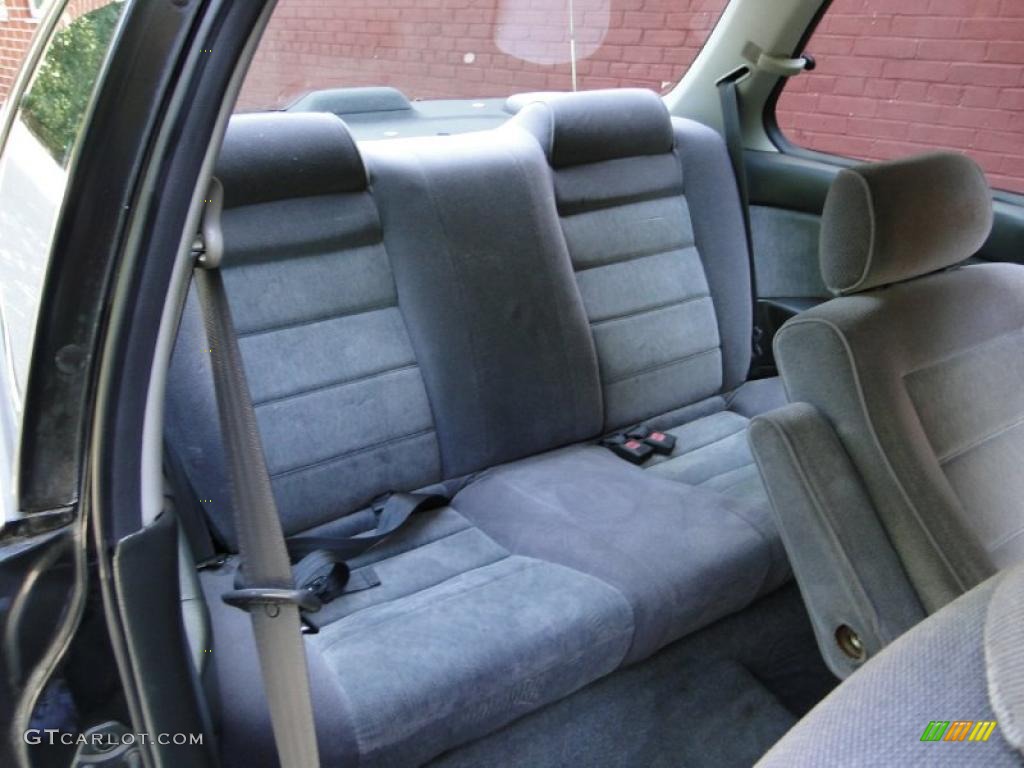 1992 Accord LX Coupe - Pewter Gray Metallic / Gray photo #16